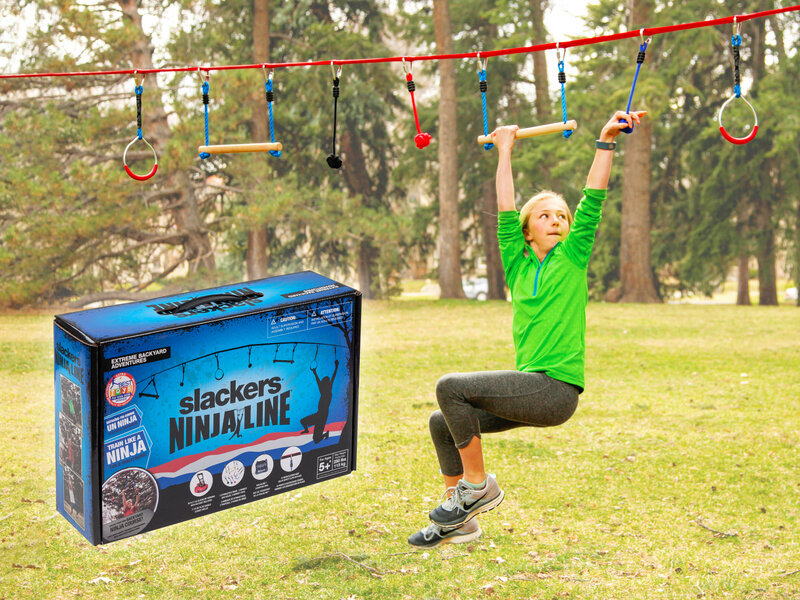Läs mer om Slackers Ninja Line Klätterbana