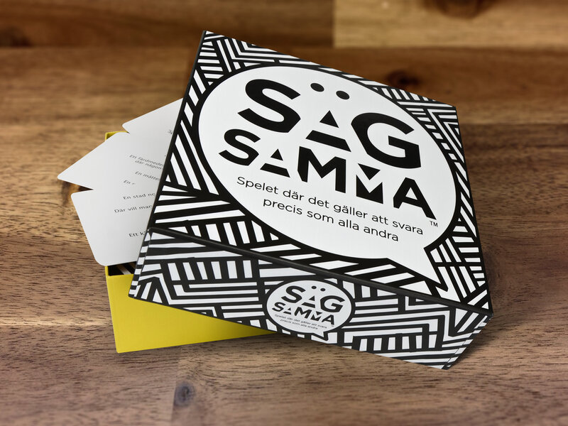Läs mer om Säg Samma Svensk Version