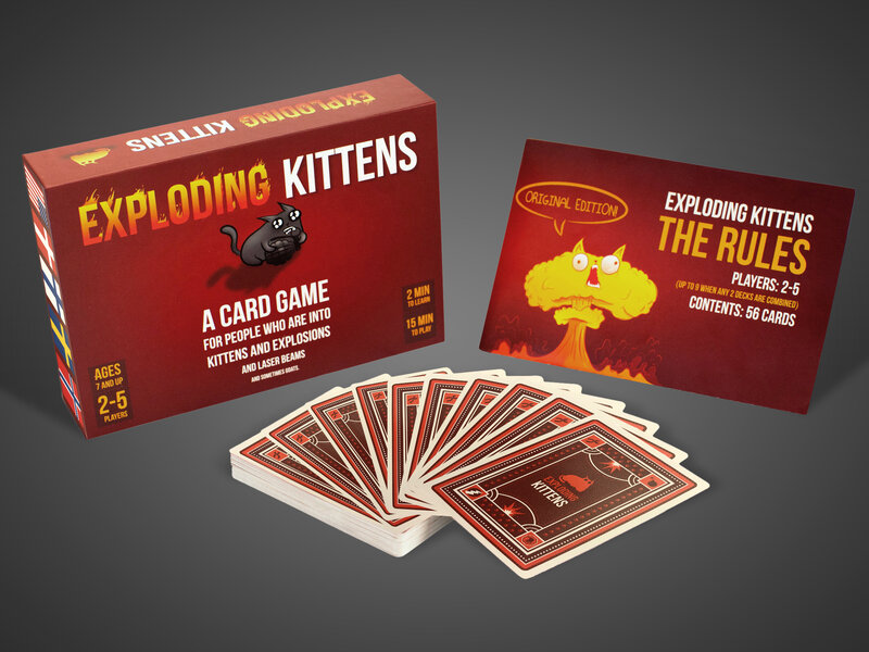 Läs mer om Exploding Kittens Kortspel