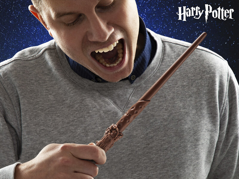 Läs mer om Harry Potter Trollstav av Choklad