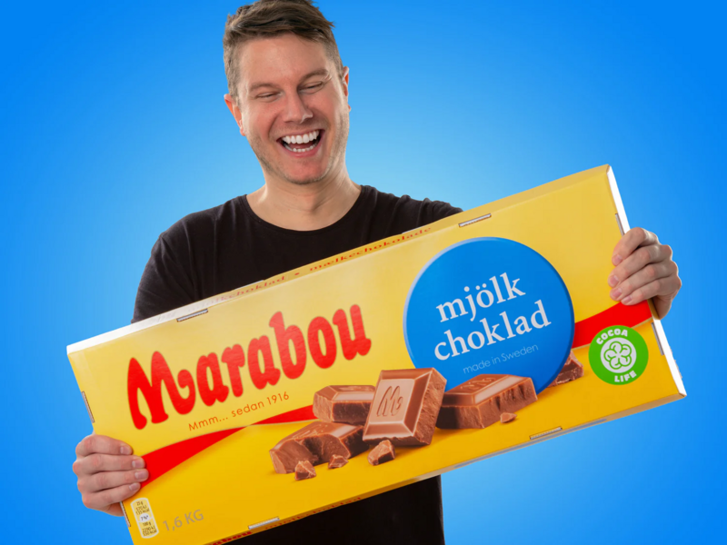 Läs mer om Gigantiskt Choklad Marabou