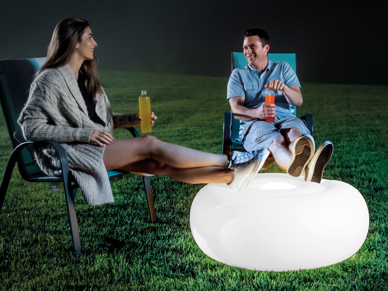 Läs mer om Intex Uppblåsbar LED-sittpuff