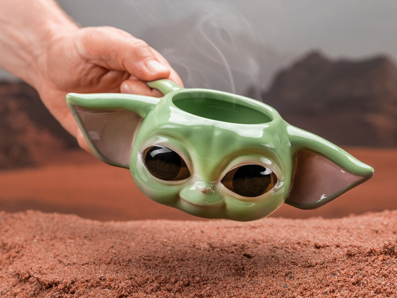 Läs mer om Star Wars Baby Yoda Mugg