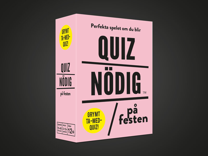 Läs mer om Quiznödig på Festen Frågespel