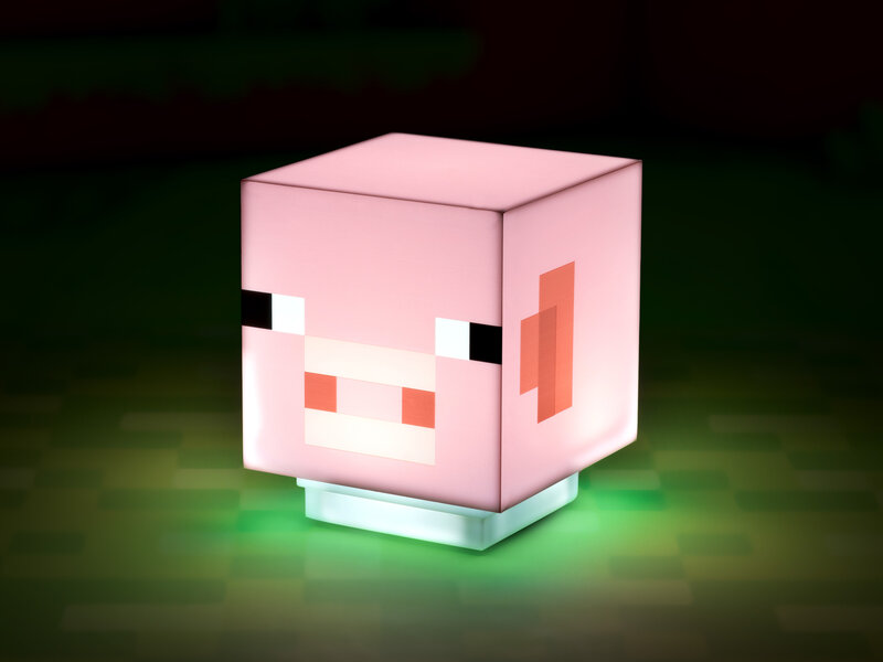 Läs mer om Minecraft Pig Lampa