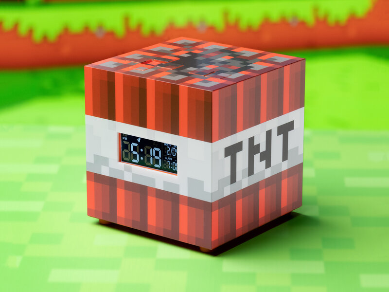 Läs mer om Minecraft TNT Digital Väckarklocka