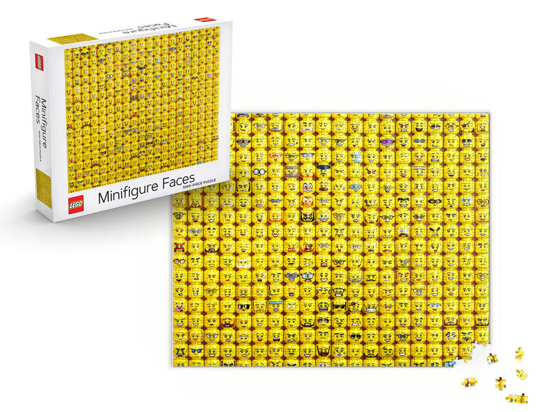 Läs mer om Lego Minifigure Faces Pussel 1000-bitar