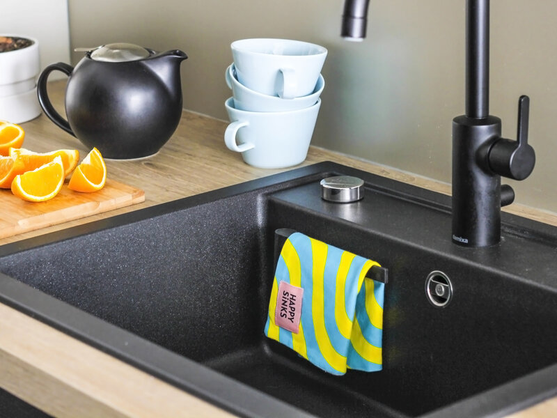 Läs mer om HAPPY SiNKS Magnetisk Disktrasehållare Svart