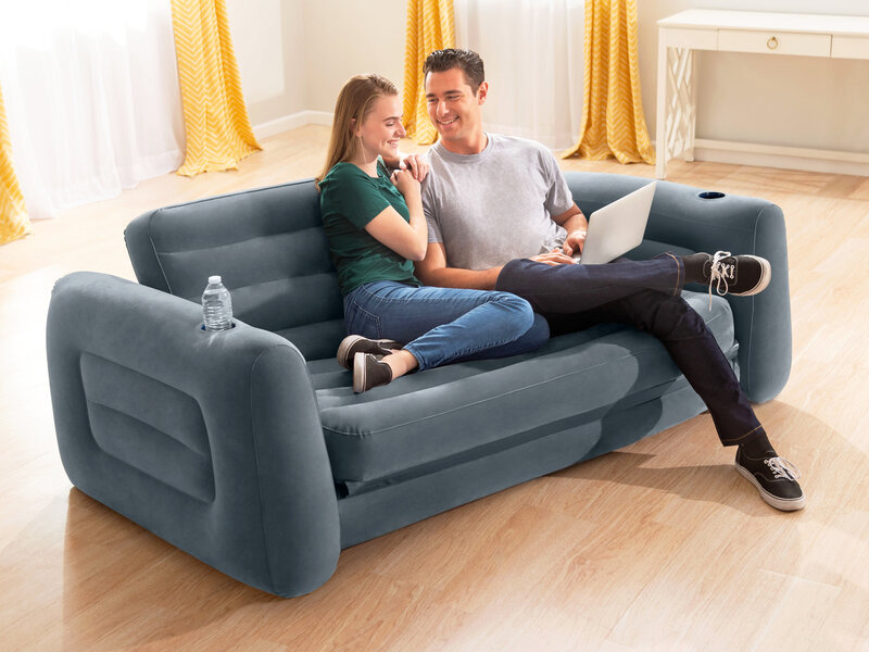 Läs mer om Intex Uppblåsbar Bäddsoffa