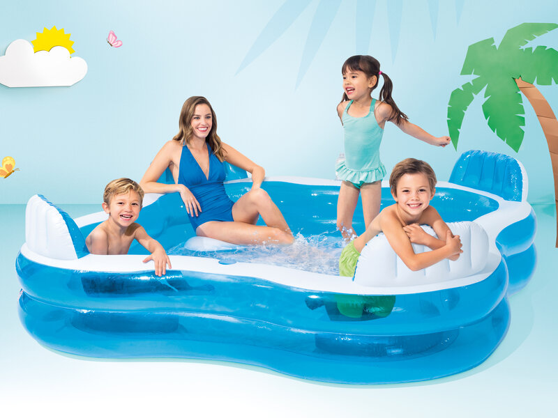 Läs mer om Intex Family Lounge Uppblåsbar Pool