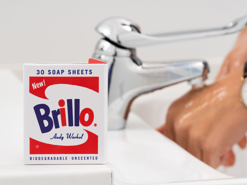 Läs mer om Andy Warhol Brillo Tvålark
