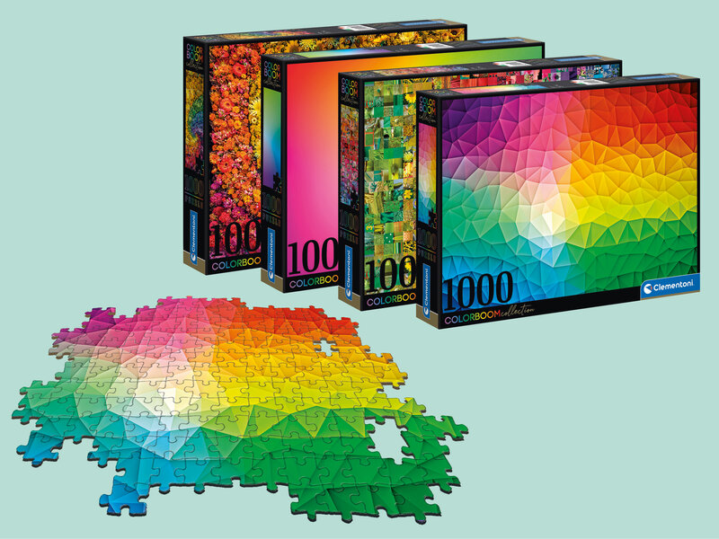 Läs mer om Clementoni Colorboom 1000-bitars Pussel
