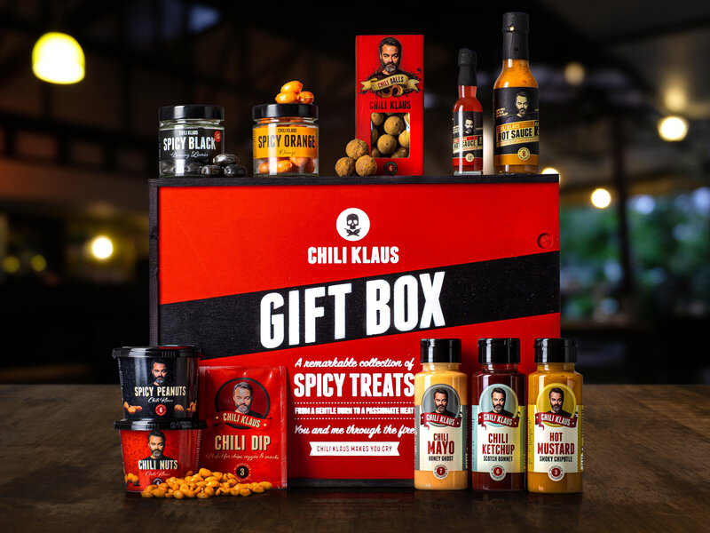 Läs mer om Chili Klaus Hot n Sweet Presentlåda
