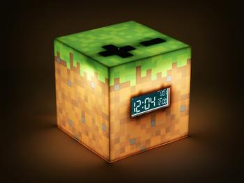Minecraft Digital Väckarklocka